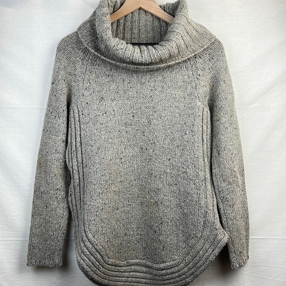 Cynthia Rowley Wool Sweater with Side Zippers Size Small Excellent Condition